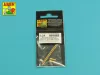 Aber Models 4 barrels tips for MG 17 - MG 17 géppuskacsővégek – 4 db