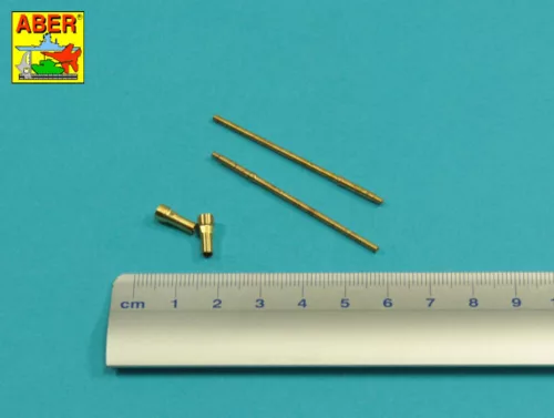 Aber Models 4 barrels tips for MG 17 - MG 17 géppuskacsővégek – 4 db