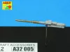 Aber Models 2 barrels for MG 131 -early - MG 131 géppuskacsövek – 2 db, korai változat