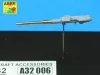 Aber Models 2 barrels for MG 131 -middle - MG 131 géppuskacsövek – 2 db, középső változat