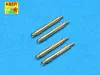 Aber Models 4 barrel tips for MG 131 - MG 131 géppuskacsővégek – 4 db