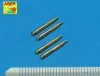 Aber Models 4 barrel tips for MG 131 - MG 131 géppuskacsővégek – 4 db