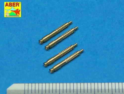 Aber Models 4 barrel tips for MG 131 - MG 131 géppuskacsővégek – 4 db