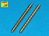 Aber Models Set of 2 barrels for Japan Type 3 MG - japán típus 3 MG – 2 lövegcső