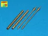 Aber Models Set of 2 barrels for Japan Type 3 MG - japán típus 3 MG – 2 lövegcső