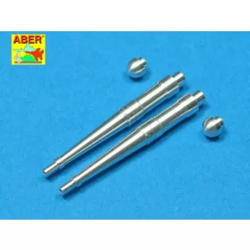  Aber Models 2 barrels for Hispano 20mm for Spitfire - Spitfire – 2 db 20 mm-es Hispano gépágyúcső