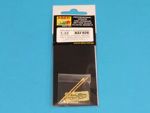 Aber Models Barrels for Japanese 30mm Type 5 - japán 30 mm-es típus 5 – lövegcső