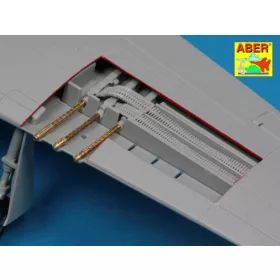 Aber Models 6 barrels for P-51 Mustang - 6 lövegcső