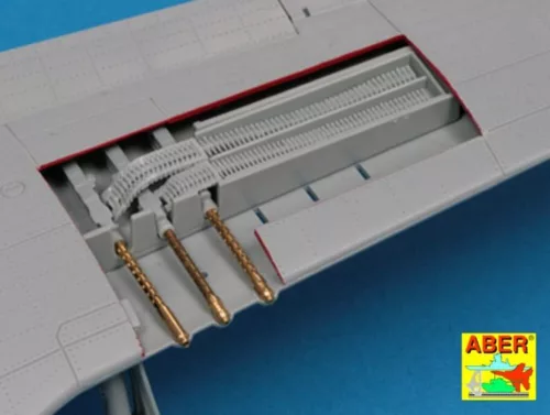 Aber Models 6 barrels for P-51 Mustang - 6 lövegcső