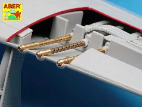 Aber Models 6 barrels for P-51 Mustang - 6 lövegcső