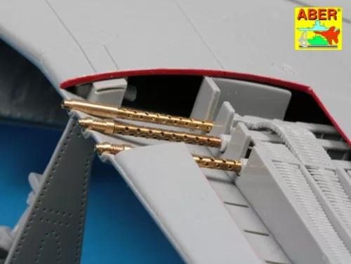 Aber Models 6 barrels for P-51 Mustang - 6 lövegcső