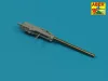 Aber Models 8 Browning M2 barrels for P-47 Thunderbolt - Browning M2 géppuskacsövek – 8 db, P-47 Thunderbolthoz