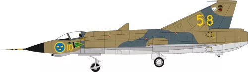 Airfix Swedish Air Force 100th Anniversary Set 1:72 makett – Airfix A40004