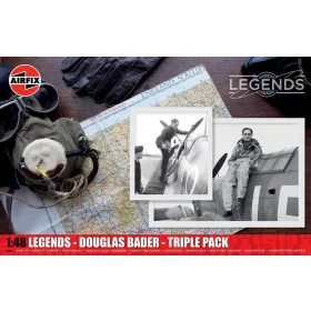 Airfix Legends - Douglas Bader - Triple Pack 1:48 makett – Airfix A40101