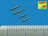 Aber Models 4 barrels tips for MG 17 - MG 17 géppuskacsővégek – 4 db