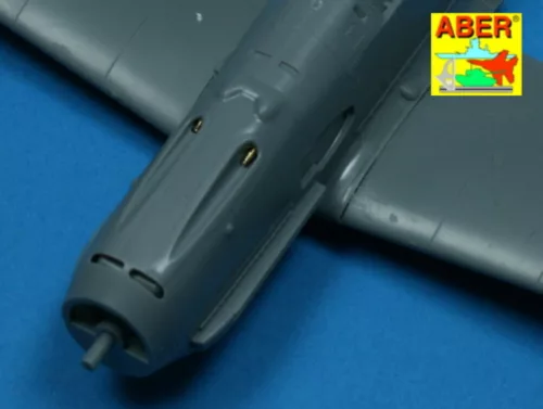 Aber Models 4 barrels tips for MG 17 - MG 17 géppuskacsővégek – 4 db