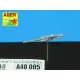 Aber Models 2 barrels for MG 131 -early - MG 131 géppuskacsövek – 2 db, korai változat