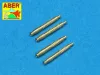 Aber Models 4 barrel tips MG 131 - MG 131 géppuskacsővégek – 4 db