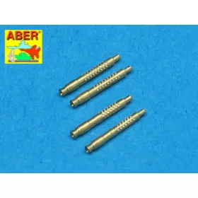   Aber Models 4 barrel tips MG 131 - MG 131 géppuskacsővégek – 4 db