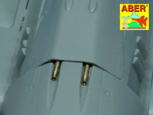 Aber Models 4 barrel tips MG 131 - MG 131 géppuskacsővégek – 4 db