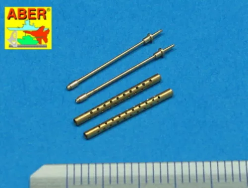 Aber Models 2 standard barrels for aircraft Browning M2 - Browning M2 repülőgép-géppuskacsövek – 2 db, normál változat
