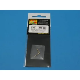   Aber Models 2 barrels for MG 131 (late type) - MG 131 géppuskacsövek – 2 db, késői változat