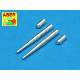   Aber Models 2 barrels for Hispano 20mm for Spitfire - Spitfire – 2 db 20 mm-es Hispano gépágyúcső