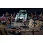 Airfix - Starter Set - D-Day Battlefront Gift Set harcjármű makett 1:76 (A50009A)