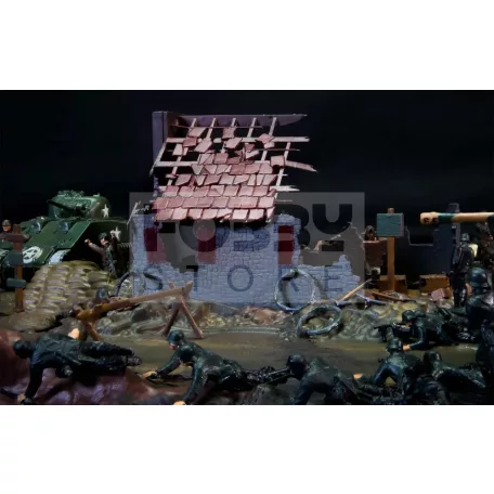 Airfix - Starter Set - D-Day Battlefront Gift Set harcjármű makett 1:76 (A50009A)