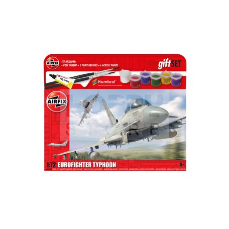 Airfix - Starter Set - Eurofighter Typhoon repülőgép makett 1:72 (A50098A)