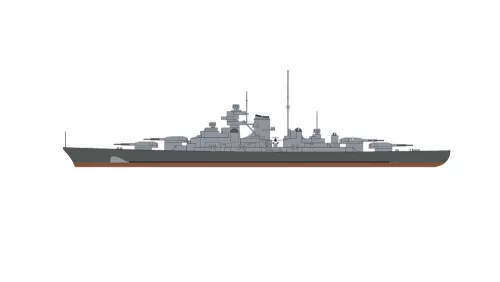 Airfix Sink The Bismarck! – ajándékszett 1:1200 makett – Airfix A50120