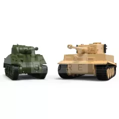   Airfix - Starter Set - Classic Conflict Tiger 1 vs Sherman Firefly harcjármű makett 1:72 (A50186)