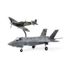   Airfix - Then and Now Spitfire Mk.Vc & F-35B Lightning II repülőgép makett 1:72 (A50190)