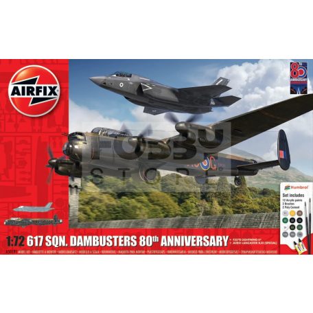 Airfix - Dambusters 80th Anniversary repülőgép makett 1:72 (A50191)