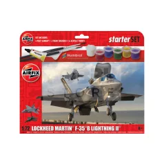   Airfix - Starter Set - Lockheed Martin F-35B Lightning II repülőgép makett 1:72 (A55010)