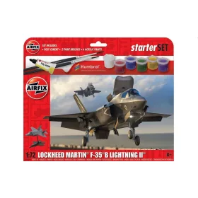 Airfix Kezdő makettszett – Lockheed Martin F-35B Lightning II 1:72 makett – Airfix A55010