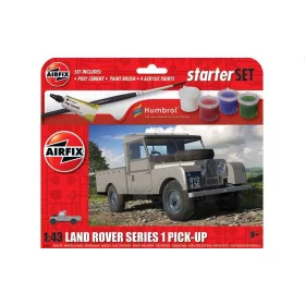 Airfix Kezdő makettszett – Land Rover Series 1 1:43 makett – Airfix A55012