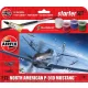 Airfix Kezdő makettszett – North American P-51D Mustang 1:72 makett – Airfix A55013