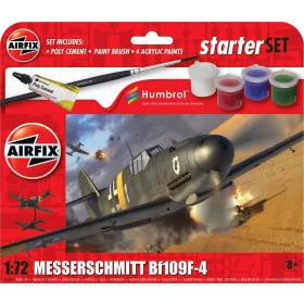 Airfix Kezdő makettszett – Messerschmitt Bf 109F-4 1:72 makett – Airfix A55014