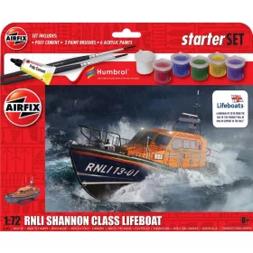 Airfix Kezdő makettszett – RNLI Shannon Class Lifeboat 1:72 makett – Airfix A55015