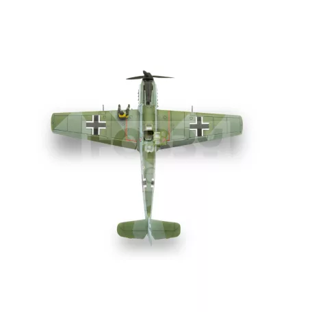 Airfix - Starter Set - Messerschmitt Bf109E-3 repülőgép makett 1:72 (A55106A)