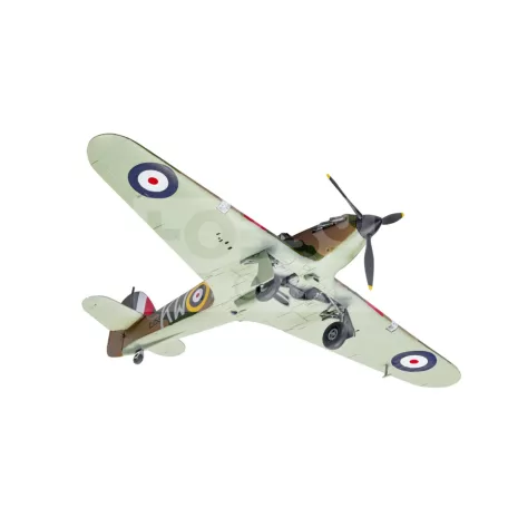 Airfix - Starter Set - Hawker Hurricane Mk.I repülőgép makett 1:72 (A55111A)