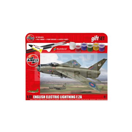 Airfix - Starter Set - English Electric Lightning F.2A repülőgép makett 1:72 (A55305A)