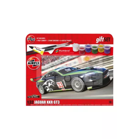 Airfix - Starter Set - Jaguar XKR GT3 autó makett 1:32 (A55306A)