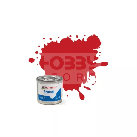 Humbrol No 220 Italian Red - Gloss - 14ml olajfesték AA6608
