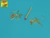 Aber Models 2-cm ammo x 30 pcs. for German Guns: Flak30/38 & KwK 30/38 - német Guns: Flak30/38 és KwK 30/38 – 2-cm – 30 db. lőszerkészlet
