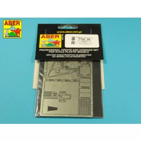   Aber Models German 88mm A/A Gun Flak 36-vol.2 - német 8,8 cm-es Flak 36 légvédelmi ágyú 2. rész – részletező készlet