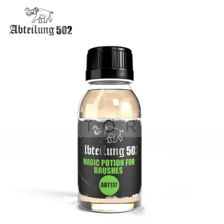Abteilung 502 - MAGIC POTION FOR BRUSHES - Ecsettisztító folyadék 100 ml ABT117