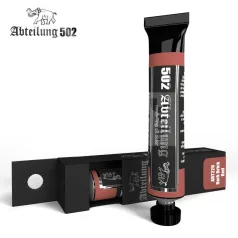   Abteilung502 - DARK BRICK RED - Sötét téglavörös színű olajfesték 20 ml - ABT220