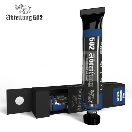 Abteilung502 - MIDNIGHT BLUE - Éjkék színű olajfesték 20 ml - ABT225